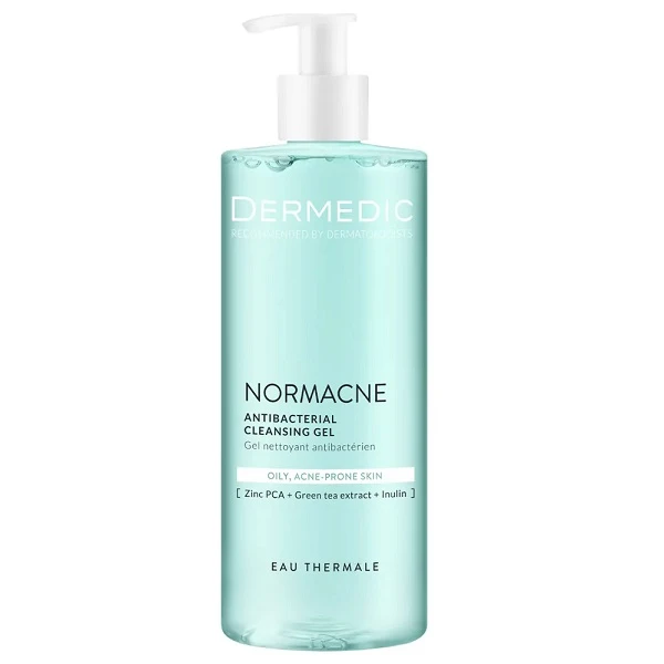 Dermedic, Normacne, żel antybakteryjny do mycia twarzy, 500ml