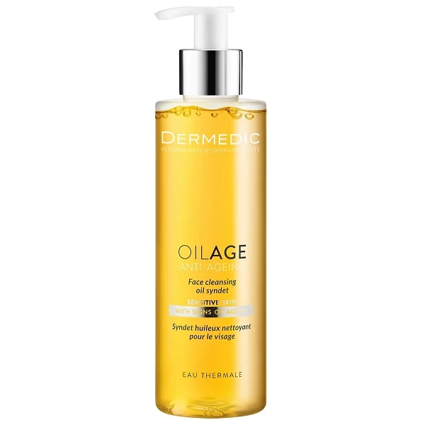 Dermedic, Oilage, olejowy syndet do mycia twarzy, 200ml