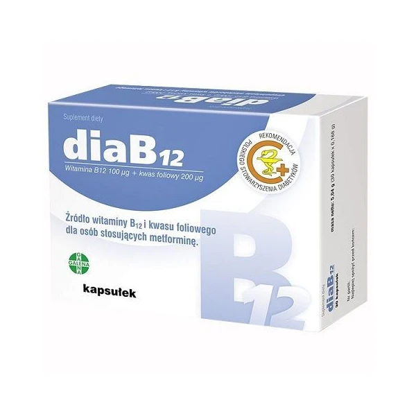 DiaB12, 60 kapsułek