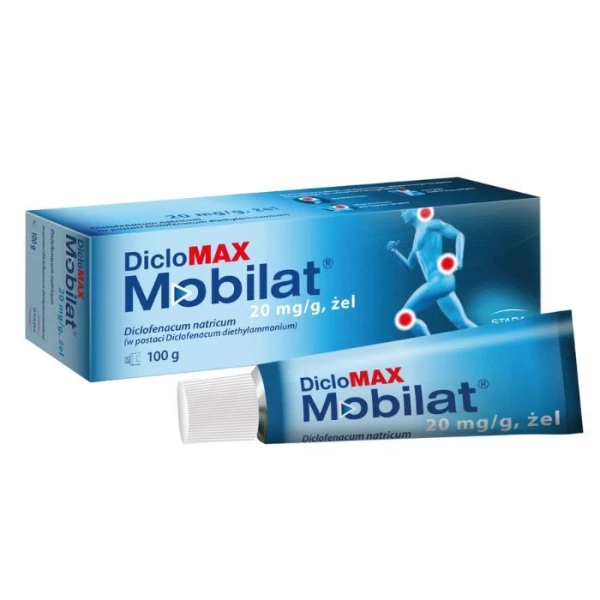 Diclomax Mobilat, żel 23,2 mg/g, 100g