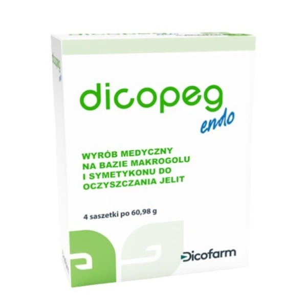 Dicopeg Endo Si, proszek, 4 saszetki
