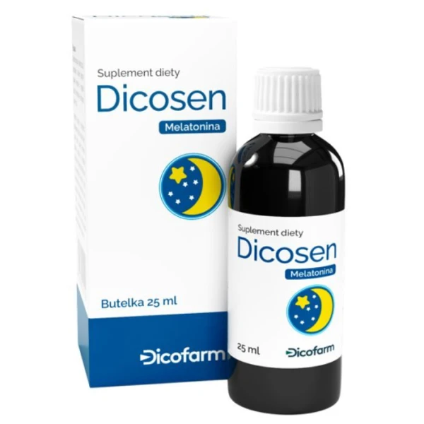 Dicosen, melatonina, płyn, 25ml