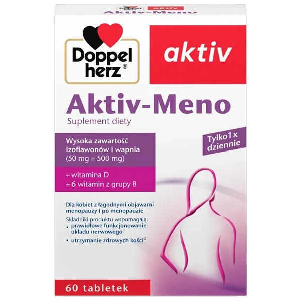 Doppelherz Aktiv, Aktiv-Meno, 60 tabletek