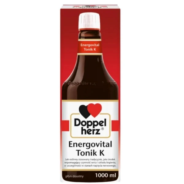 Doppelherz, Energovital Tonik K, płyn doustny, 1000ml