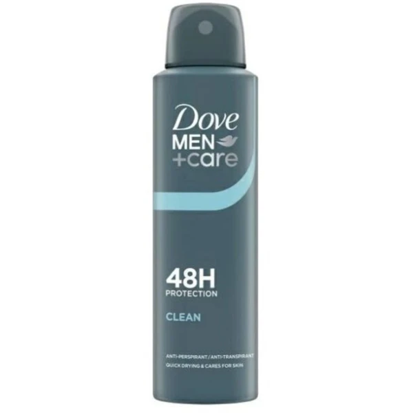 Dove Men+ Care, Clean, antyperspirant w sprayu, 150ml