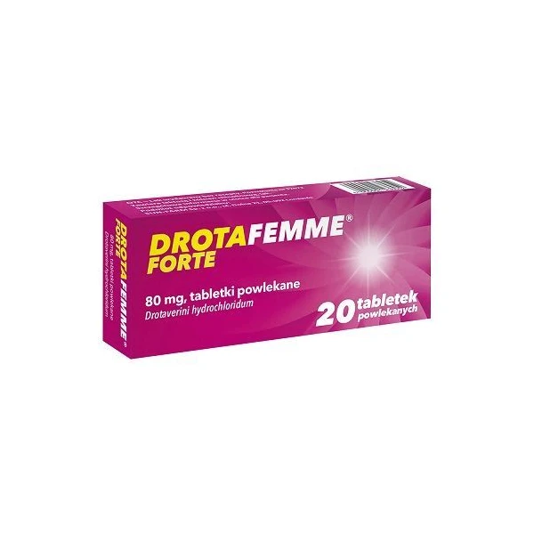 Drotafemme Forte 80mg, 20 tabletek