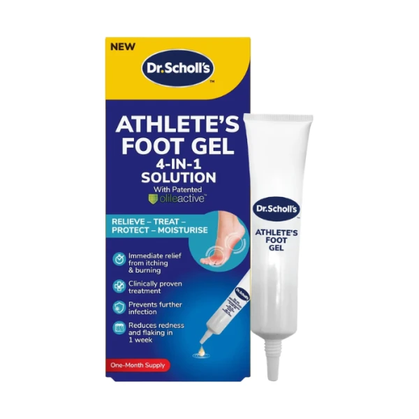 Dr.Scholl's, żel na grzybicę stóp 4w1, 10ml