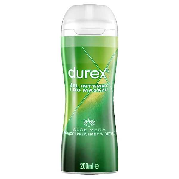 Durex Play, żel intymny i do masażu 2w1, z aloesem, 200ml