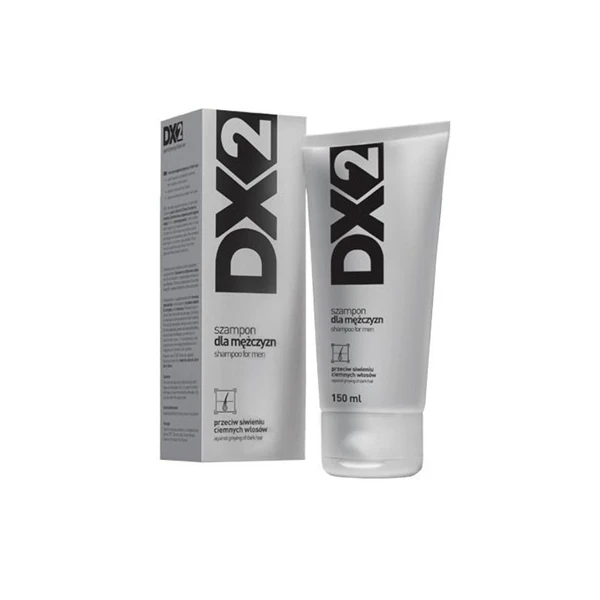 DX2, szampon dla mężczyzn, przeciw siwieniu ciemnych włosów, 150ml