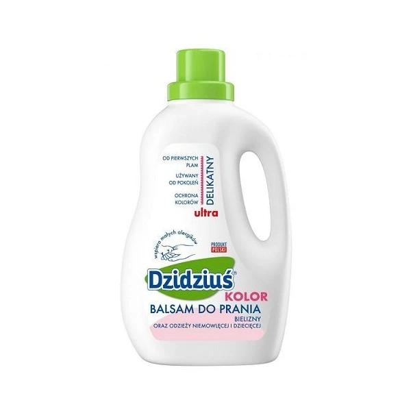 Dzidziuś, balsam do prania ultra delikatny, kolor, 1,5l