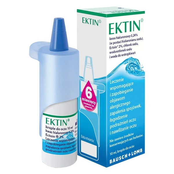 Ektin, krople do oczu, 10ml