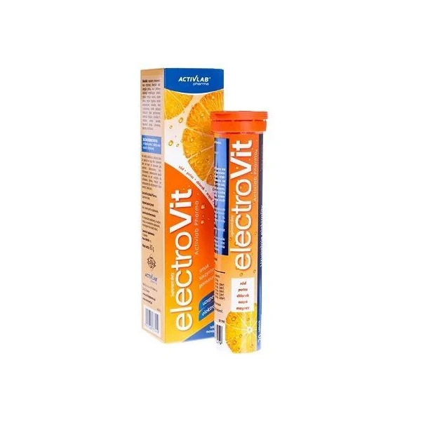 ElectroVit, smak pomarańczowy, 20 tabletek musujących