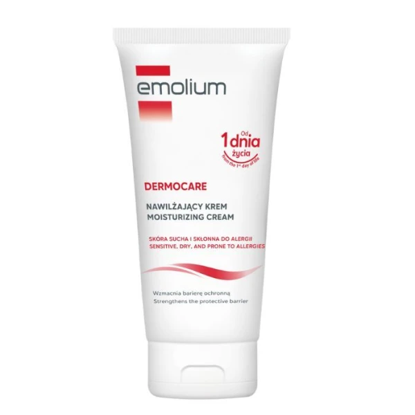Emolium Dermocare, krem nawilżający dla dorosłych i niemowląt od 1 dnia życia, 75ml