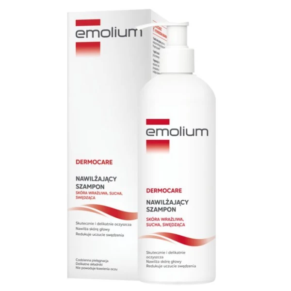 Emolium Dermocare, szampon nawilżający, po 1 miesiącu życia, 200ml