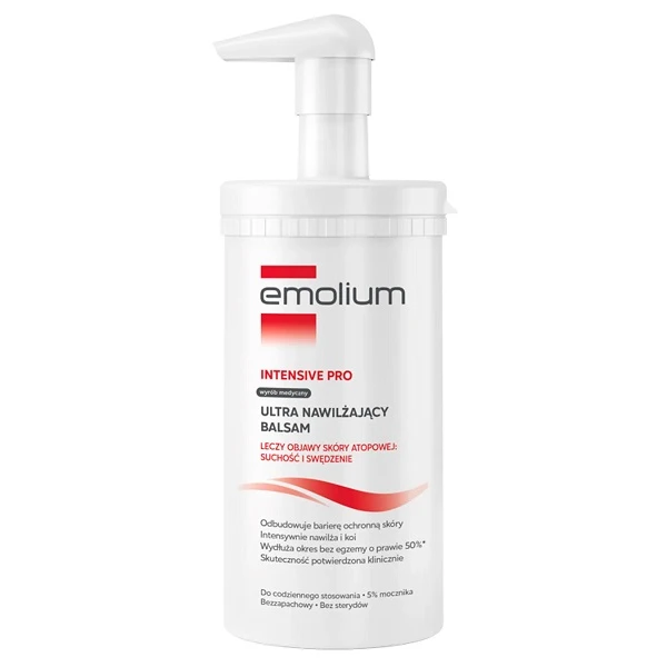 Emolium Intensive Pro, ultra nawilżający balsam do ciała, 500g