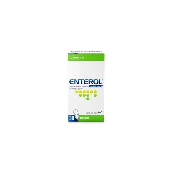 Enterol 250mg, 30 kapsułek