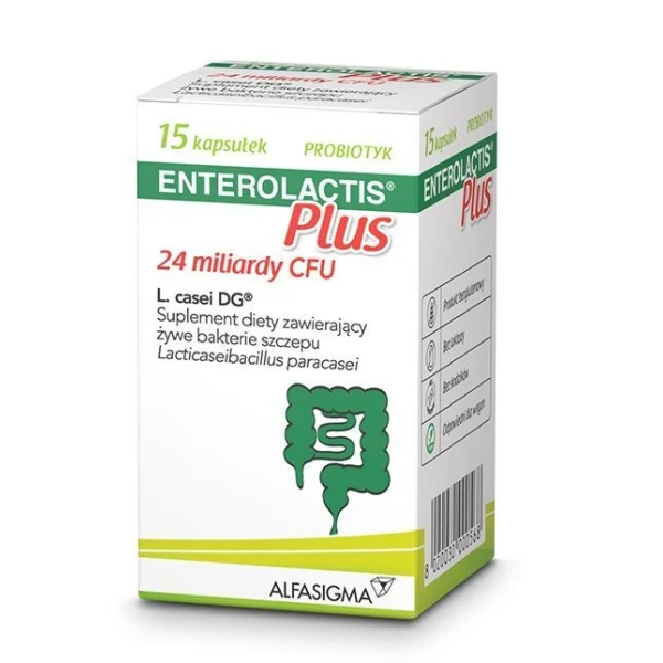 Enterolactis Plus, 30 kapsułek