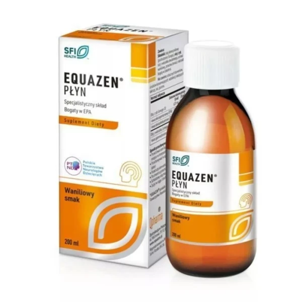 Equazen, płyn waniliowy, 200ml