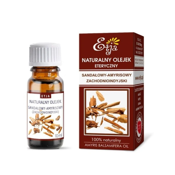 Etja, olejek eteryczny naturalny, sandałowy-amyrisowy, 10ml