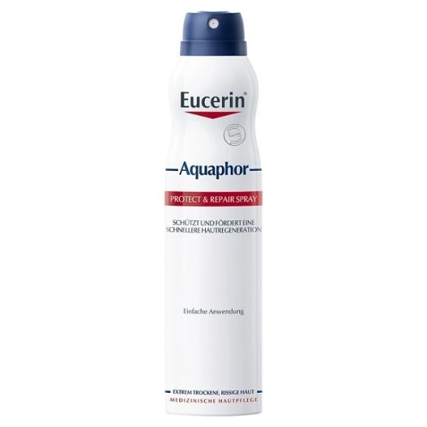 Eucerin Aquaphor, maść regenerująca w sprayu, skóra bardzo sucha, podrażniona lub popękana, 250ml