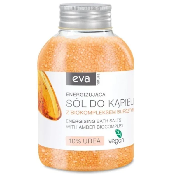 Eva Natura, sól do kąpieli z biokompleksem bursztynu, 600g