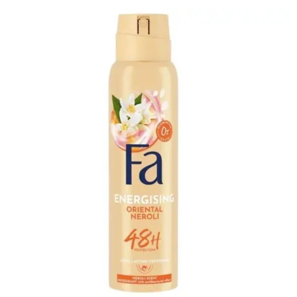 FA, dezodorant w sprayu, Energising Oriental Neroli, 150ml