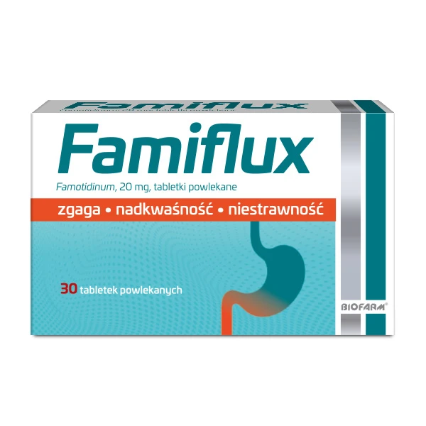 Famiflux 20mg, 30 tabletek
