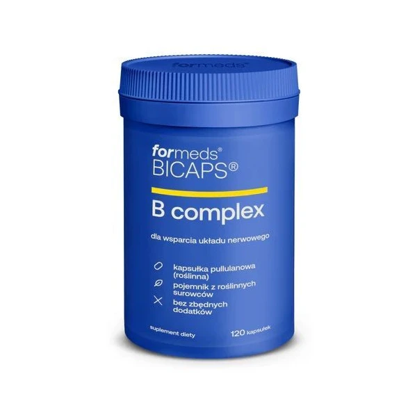 ForMeds Bicaps, B Complex, 120 kapsułek