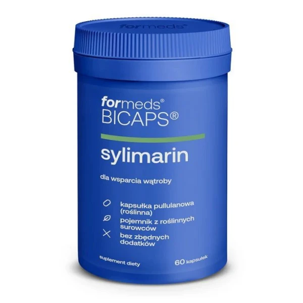 ForMeds Bicaps, Sylimarin, 60 kapsułek