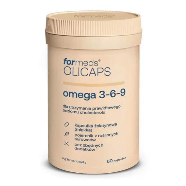 ForMeds Olicaps, Omega 3-6-9, 60 kapsułek
