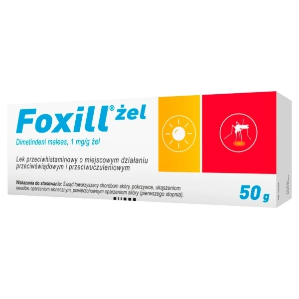 Foxill 1mg/g, żel, 50g