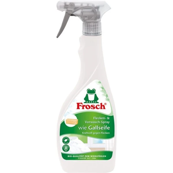 Frosch, odplamiacz przed praniem z mydłem naturalnym, spray, 500ml