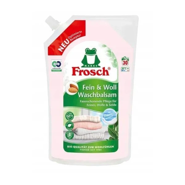 Frosch, płyn do prania tkanin delikatnych, wełnianych i jedwabnych, zapas, 1440ml