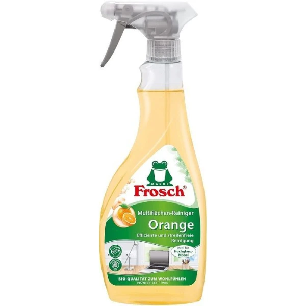 Frosch, środek czyszczący do wszystkich powierzchni, pomarańczowy, spray, 500ml