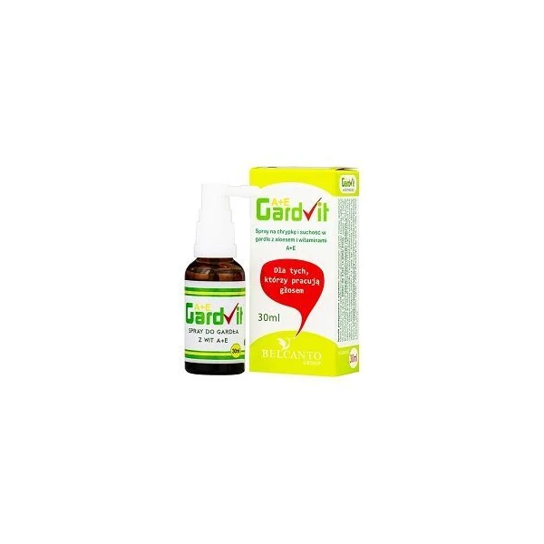 Gardvit A+E, spray do gardła, dla dorosłych i dzieci powyżej 6 roku życia, 30ml