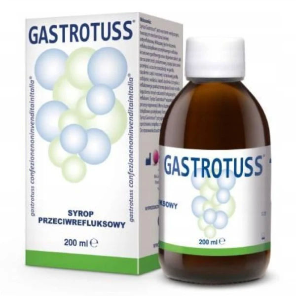 Gastrotuss, syrop przeciwrefluksowy, 200ml
