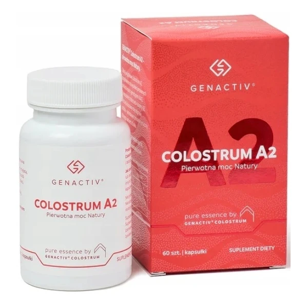 Genactiv Colostrum A2, 60 kapsułek
