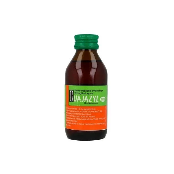 Guajazyl 125mg/5ml, syrop, 150g