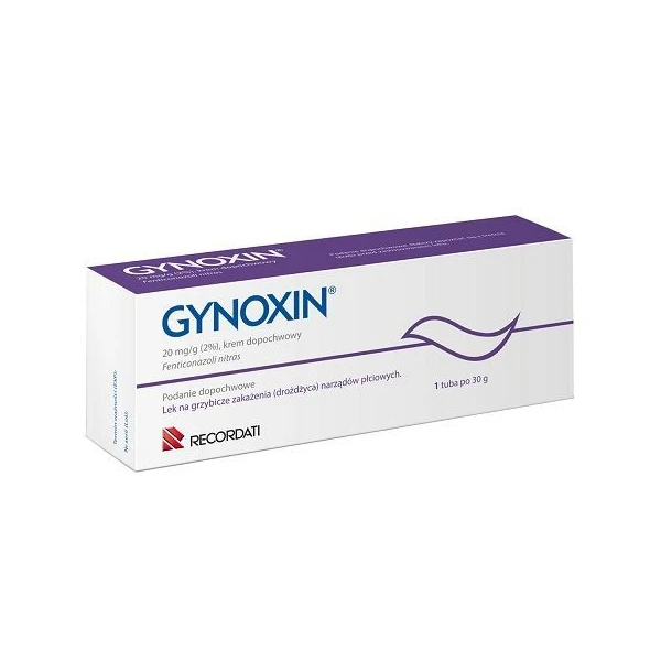 Gynoxin 20mg/g, krem dopochwowy, 30g