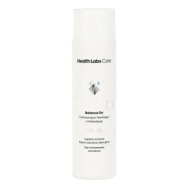 Health Labs Care, Balance On, trychoszampon nawilżający z prebiotykami, 250ml