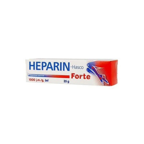 Heparin Hasco Forte 1000j.m./g, żel, 35g