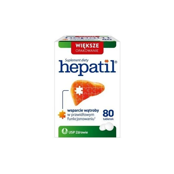 Hepatil, 80 tabletek