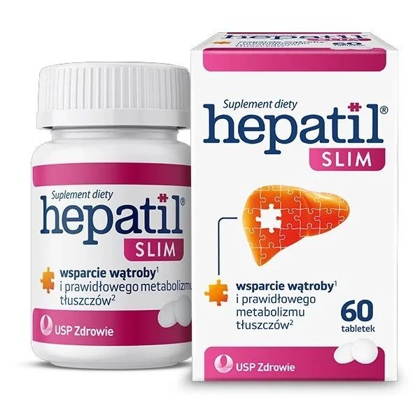 Hepatil Slim, 60 tabletek