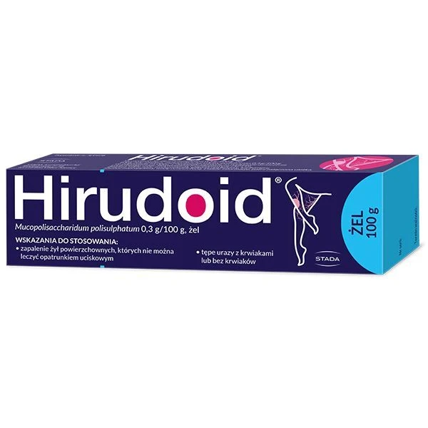 Hirudoid 0,3g/100g, żel, 100g