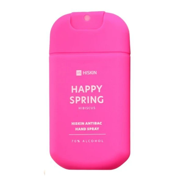Hiskin Happy Spring, antybakteryjny spray do rąk, 30ml