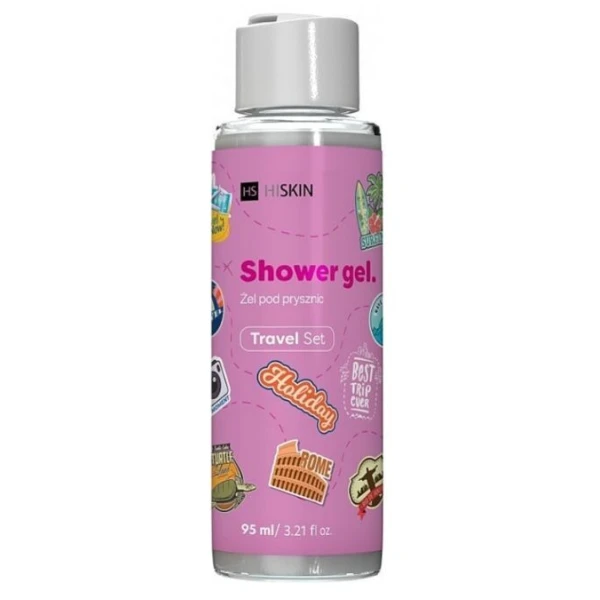 HiSkin, travel set, żel pod prysznic, 95ml