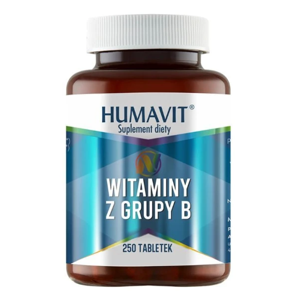 Humavit N, witaminy z grupy B, 250 tabletek