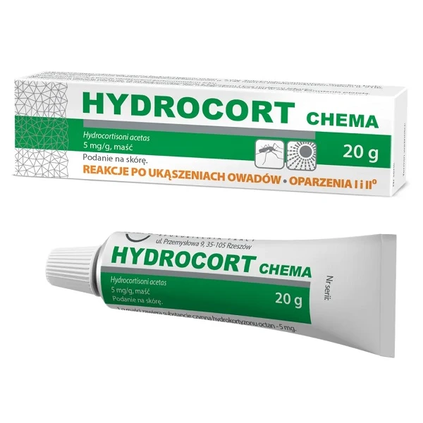 Hydrocort Chema 5mg/g, maść, 20g