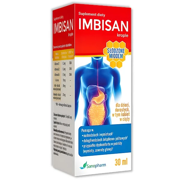 Imbisan, krople doustne, po 4 roku życia, 30ml