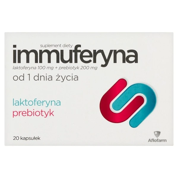 Immuferyna, od pierwszego dnia życia, 20 kapsułek